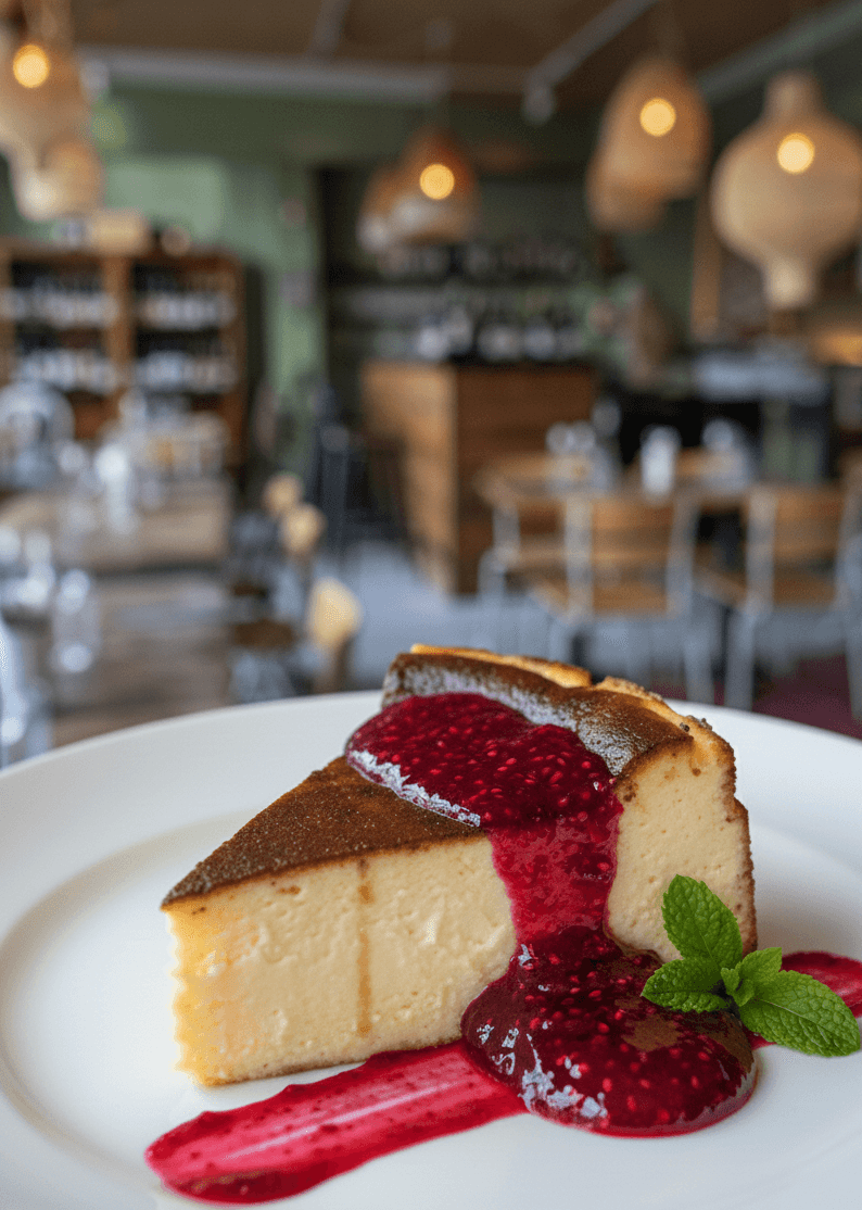 Baskisk Cheesecake view 2
